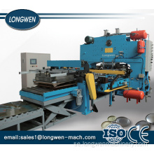 Hot Sell CNC Tinplate Sheet Feeding Punch Press för metallburk